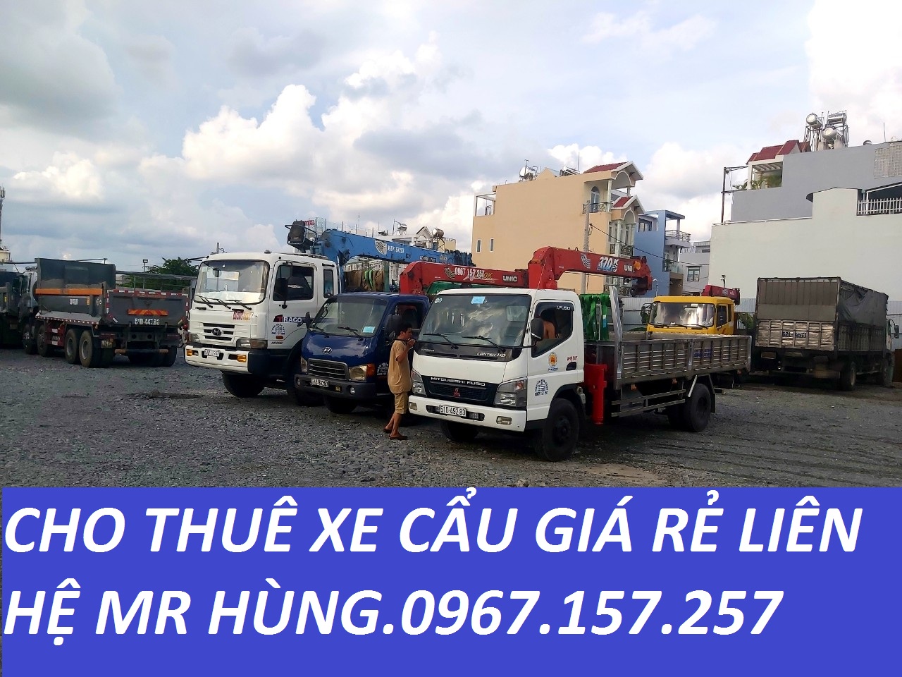 Xe cẩu bồn công nghiệp